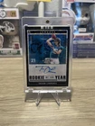 2021 Contenders Optic Trevor Lawrence Rookie Of The Year Black Scope /5 RC Auto
