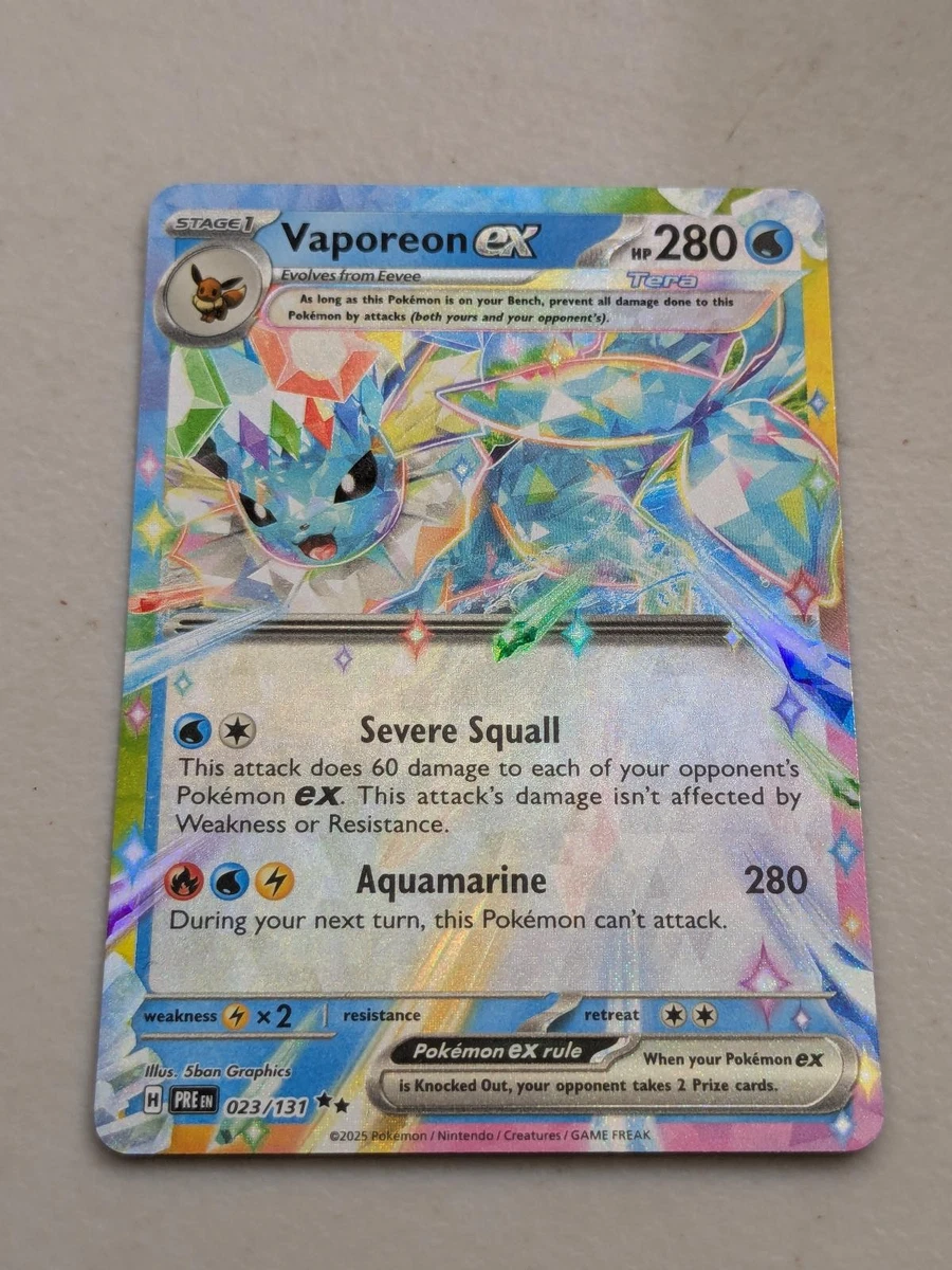 Preços baixos em Cartões TCG de Pokémon Prismatic Evolutions | eBay