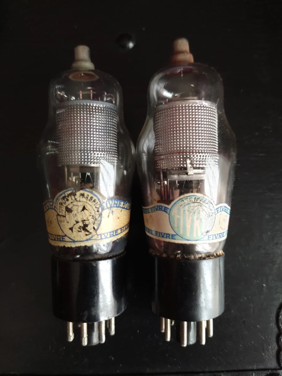 6B7 VALVOLA FIVRE Italia Radio Balilla Marelli Epoca Vintage Ww2 Valve