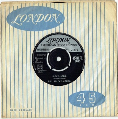 Bill Black's Combo - Joey's Song/Hot Taco HLU9645 EX Hear It!
