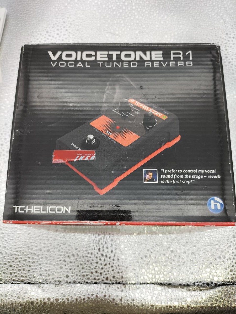 TC HELICON VOICETONE R1 Vocal Reverb Pedal | eBay