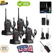 Walkie Talkies Long Range for Adults with Earpieces,16 Channel Walky Talky Re...