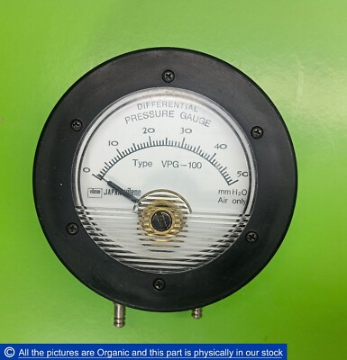 Vilene VPG-100 Differential Pressure Gauge VPG100 0-50mm H2O Air Only Japan