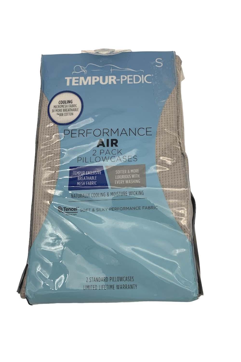 Performance Air Solid Pillowcase Set TempurPedic Queen eBay