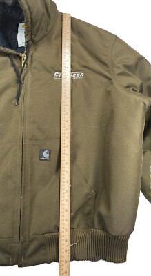 Carhartt J133 BRK Men's 3XL Jacket Olive Green Quilted