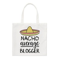 Nacho Durchschnittliche Blogger Regular Tragetasche Lustiger Witz Beste Toll