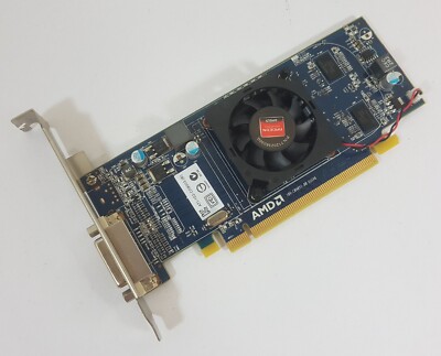 PCI Express PCIe Grafikkarte AMD Radeon HD 5450 512MB DMS-59 Dell 0XF27T