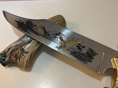 Franklin Mint The American Eagle Bowie Knife Ronald Van Ruyckevelt