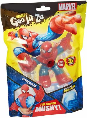 Heroes of Goo Jit Zu - Marvel Superheroes Spider-Man Hero Pack Figure New