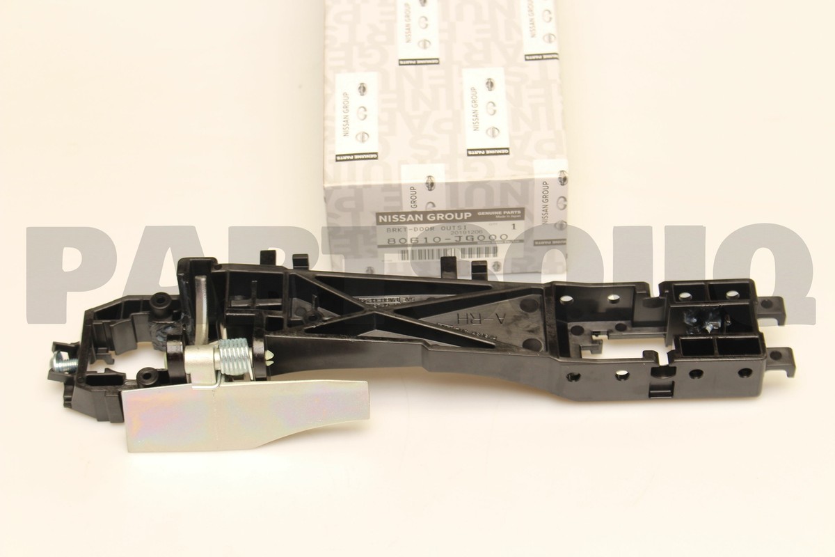80610JG000 Genuine Nissan BRACKET-OUTSIDE HANDLE,RH 80610