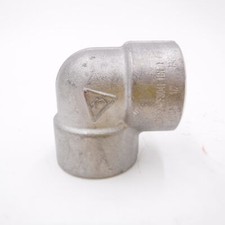 1/2" FNPT 304 Stainless Steel 90 Degree Elbow Fitting 3M