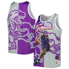 New Mitchell & Ness NBA Toronto Raptors Vince Carter Sublimated Jersey Tank Top.