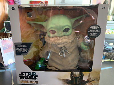 Star Wars - Mandalorian THE CHILD BABY YODA 12'' MATTEL With 4 Accessories- BNISB