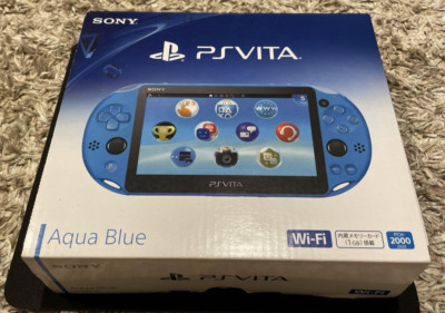 その他 PSVITA PCH-2000 SONY PS Vita PCH-2000 ZA23 Aqua Blue Console Wi-Fi model