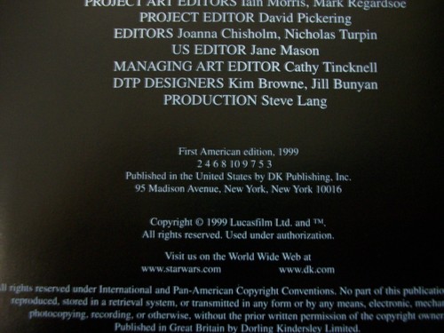 "Star Wars Episode I: Incredible Cross Sections" David Reynolds (Hardcover 1999) - Foto 4 di 4