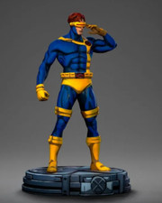 SIDESHOW STATUE, Iron Studios X-Men 97 Cyclops 1:10 Scale, SIGNED RAY CHASE!