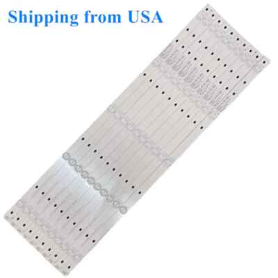 LED backlight strips for Hisense 55H6B 55H5C HD550DF-B52 SVH550AC NS-55D510NA17 