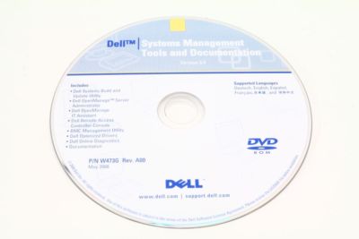 Dell P/N W473G Systems Management Tools and Documentation Version 5.4 DVD-ROM