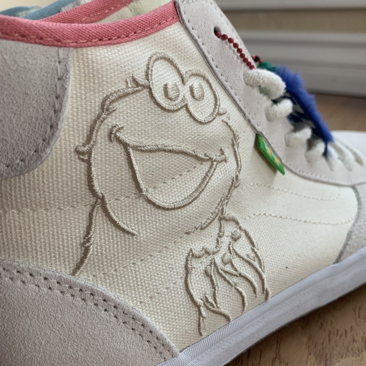 VANS Sesame Street x The Lizzie Armanto Embroidered Size 
