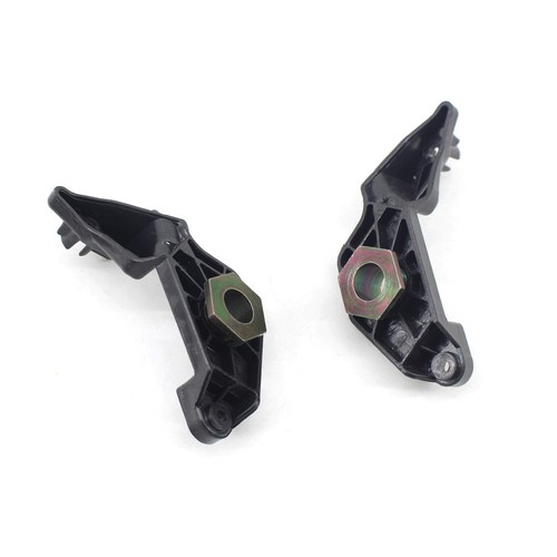Pair of Headlight Bracket Kit Left Right Fit For BMW 5 Series E60 E61 04-09 550i - Picture 3 of 4