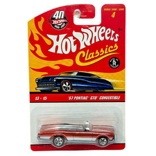 Hot Wheels Classics 1967 Pontiac GTO Convertible Series 4 1:64 Diecast