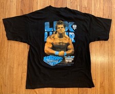 deadstock vintage 1992 LEX LUGER wwf wwe Narcissist T-SHIRT wrestling XL 