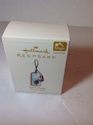 MP3 Player Personal Audio Magic Sound & Light Hallmark Keepsake Ornament DV4