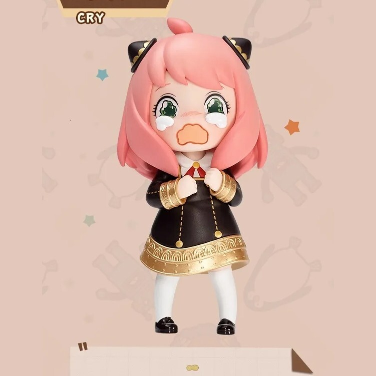 POP MART Spy x Family Anya Forger Cry mini figure New cute anime