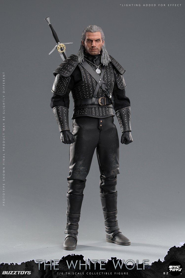 BUZZTOYS BUZ001 1/6 The White アクションフィギュア 1:6 BUZZTOYS BUZ001 The White Wolf Geralt Henry Cavill