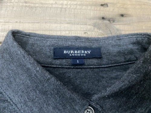 Burberry Shirt Size 1 Womens Button Pleats Polo Top - Picture 2 of 9