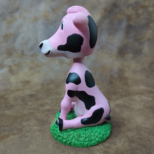 Kemps Cow Limited Edition Dairy Bobble Head Berries BD&A Pink - Picture 4 of 6