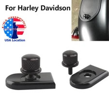 Rear Fender Black Seat Screw Kit For Harley Dyna Softail Bobber Chopper 1996-24