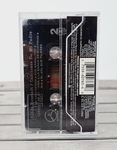 Linda Ronstadt CANCIONES DE MI PADRE Audio Cassette Canada 1987 Asylum 96 07654 - Picture 3 of 5