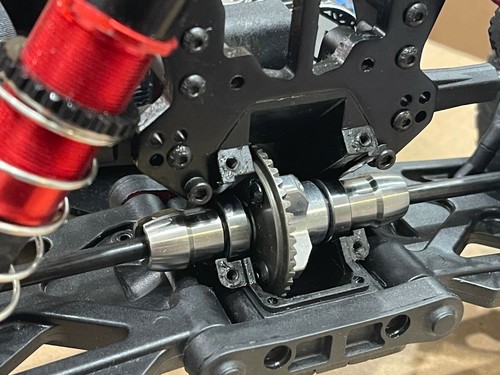 Stainless Steel Solid Axle Diff Differential Locker for 1/7 Arrma 6S Fireteam - Picture 4 of 6