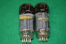 6HS5 Sylvania Ham Transmitter Sweep NOS Vacuum Tubes Pair  