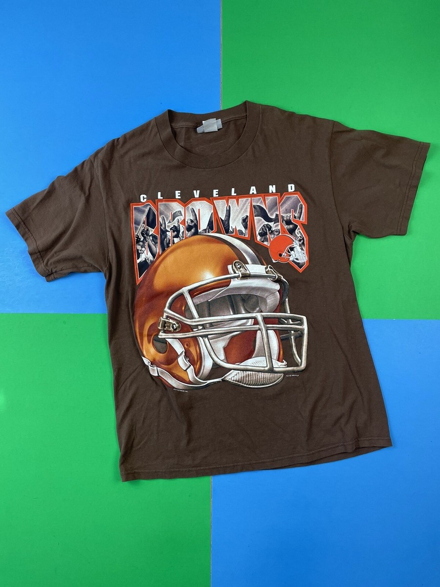 Old School Leather Football Helmet Cleveland T-Shirt Old School Leather Football Helmet Cleveland T-Shirt