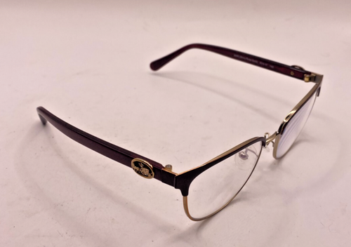COACH EYEGLASSES FRAMES ONLY HC5130 RED GOLD CAT EYE FULL RIM 53-17-140 - Picture 2 of 7