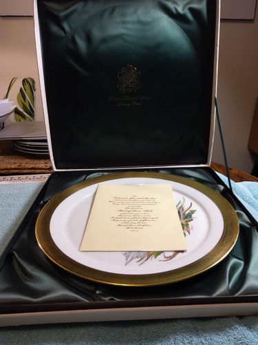 Edward Marshall Boehm " Bird Of Peace" Plate, Measures 13" x 13" - 第 16/18 張圖片