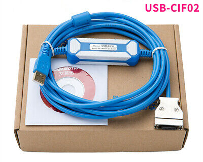 USB-CIF02 Upgraded Cable USB-CIF02 Download Cable Suitable Omron CPM1A/2A Series PLC Programming Cable 