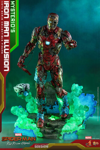 Hot Toys Spider-Man FFH Mysterio's Iron Man Illusion 1/6 Scale Figur auf Lager - Bild 3 von 12