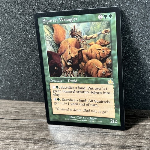 Squirrel Wrangler Prophecy Rare MAGIC THE GATHERING MTG CARD - Picture 2 of 4