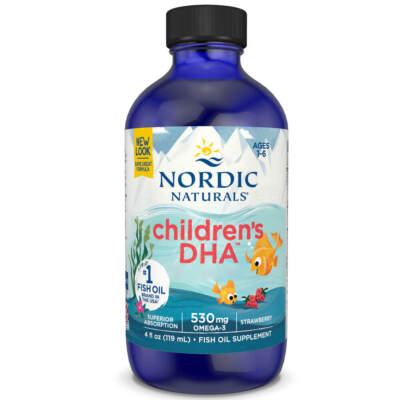 Nordic Naturals, Children's DHA, 530mg Omega-3, 4 fl oz (119ml) - Blitzversand