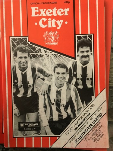 Exeter City HOME programmes 1950s 1960s 1970s 1980s + modern League & Cup - Picture 33 of 41