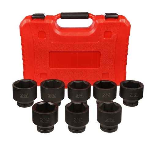 8 Pc Add On 3/4" Drive Jumbo Impact Socket Set Tools Garage Shop - 第 1/1 張圖片