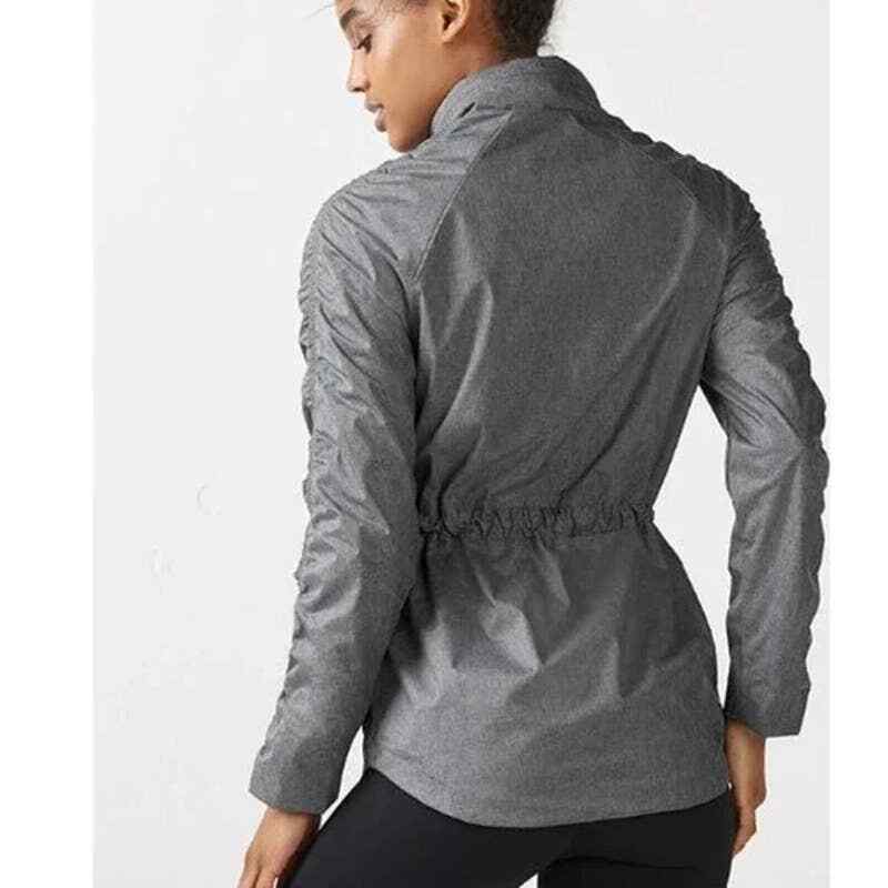 Fabletics Danielle Athletic Gray Pullover Jacket … - image 3
