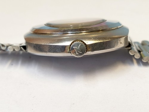 NINO 17 JEWELS AUTOMATIC GRAY DIAL N49 SWISS MEN'S FULL WORKING ALL ORG. VINTAGE - Picture 23 of 24
