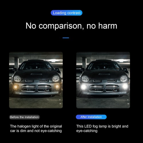 4pc 9005 H7 LED Headlight Hi-Low Bulbs Kit 6000K For Lexus ES350 2007 2008 2009 - Picture 6 of 12
