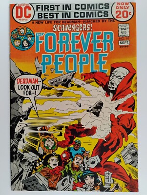Forever People #10 1972 VF Range ~ Jack Kirby Cover & Story