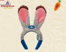 Authentic Disney 2024 New Zootopia Judy Hopps Ear Headband Shanghai Disneyland