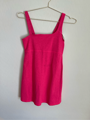AERIE OFFLINE By American Eagle Bodycon Hot Pink Dress Size Small NWT | eBay